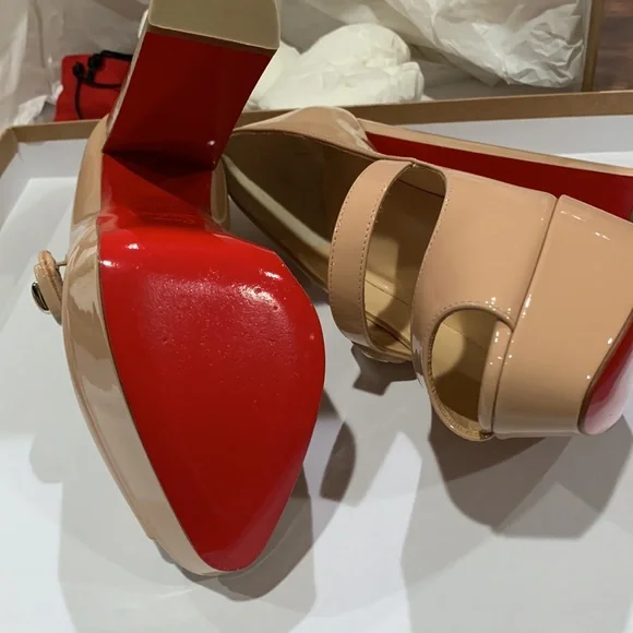 Christian Louboutin Bibibop 140 Patent 35.5 - Picture 5 of 10